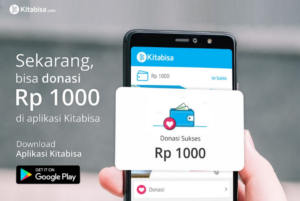 Seribu Rupiah Bisa Bantu Sesama di Aplikasi Kitabisa