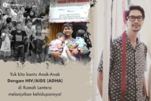 Dimas Beck Tunjukkan Kepedulian untuk Anak-anak dengan HIV/AIDS