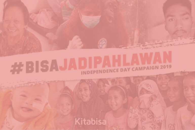 Bersama Kitabisa, Kamu #BisaJadiPahlawan