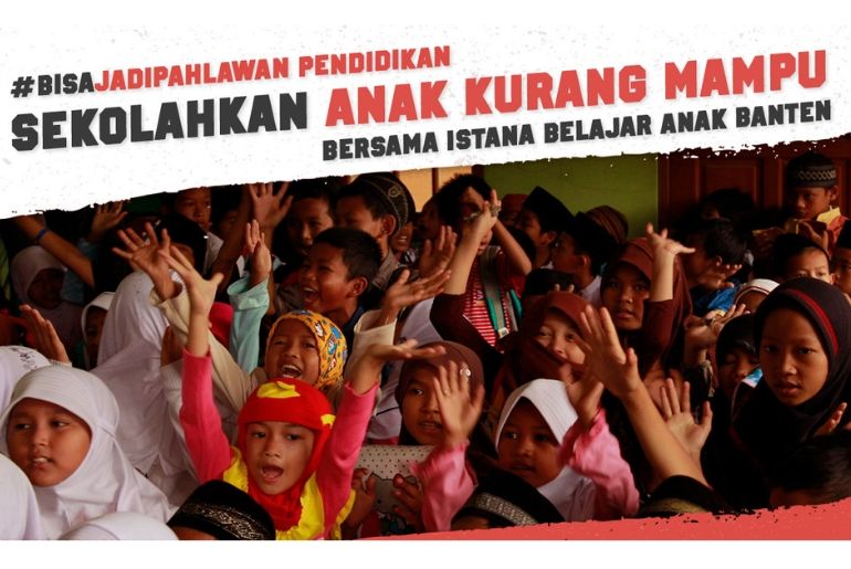 #BisaJadiPahlawan Pendidikan untuk Anak-anak Putus Sekolah