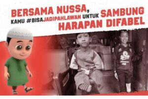 #BisaJadiPahlawan untuk Teman Difabel Bersama Nussa