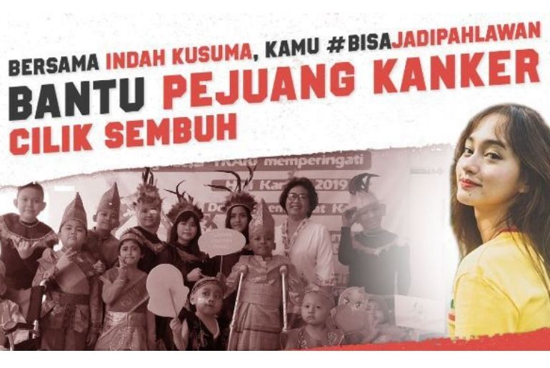 #BisaJadiPahlawan Bagi Pejuang Kanker Cilik Bersama YKAKI dan Indah Kusuma
