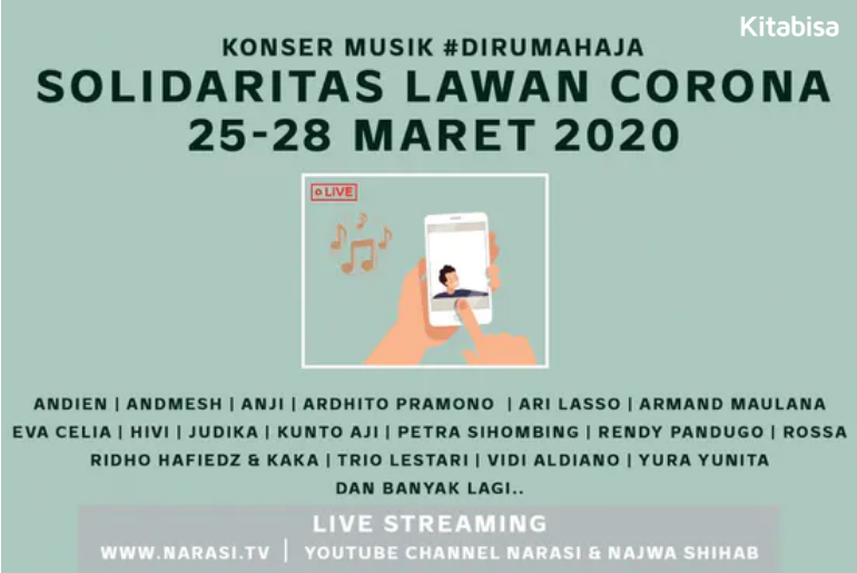 Konser Musik #dirumahaja