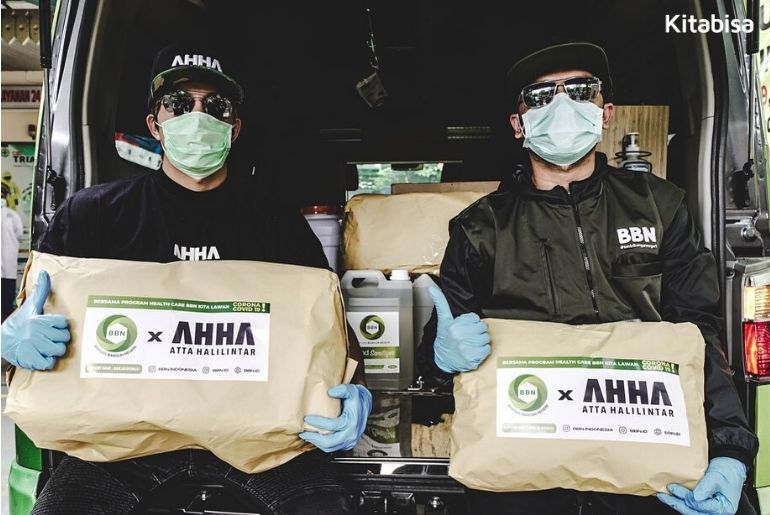bantuan sanitasi atta halilintar