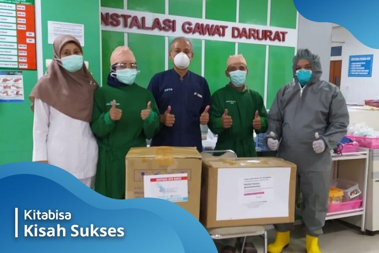 penyaluran bantuan apd