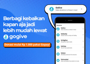 Donasi Lebih Mudah Lewat GoGive