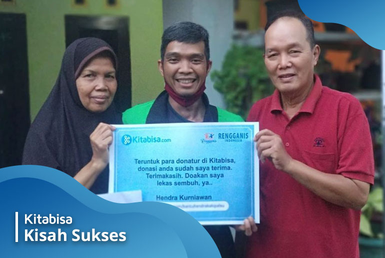 Kaki palsu baru bagi Hendra