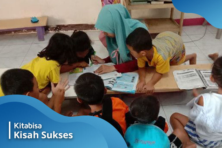 Rumah Baca, tempat belajar anak-anak di Cikarang