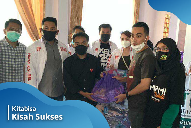Bantuan Taqy Malik untuk Korban Banjir Kalsel