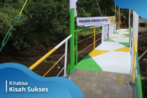 Jembatan Mekarjaya Sukabumi selesai direnovasi