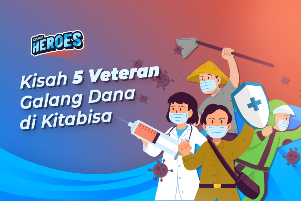 Veteran galang dana di Kitabisa