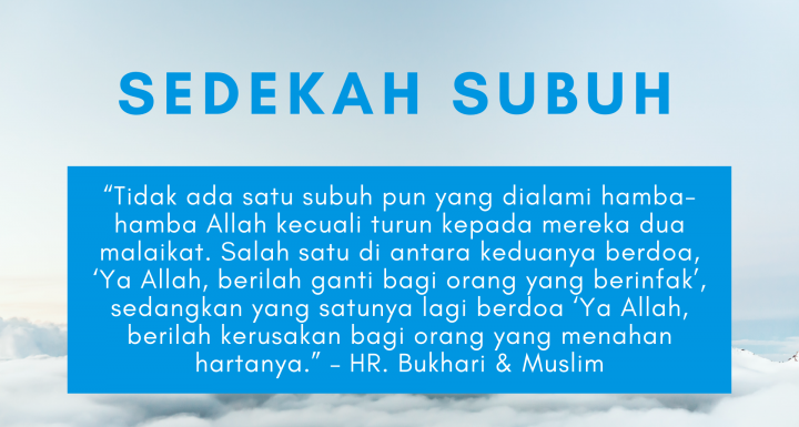 Penerima Sedekah Subuh