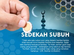 Bersedekah di Waktu Subuh